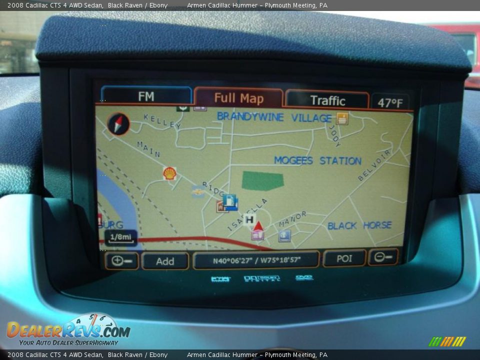 2008 Cadillac CTS 4 AWD Sedan Black Raven / Ebony Photo #31