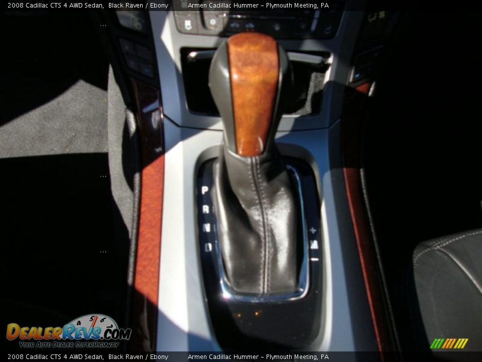 2008 Cadillac CTS 4 AWD Sedan Black Raven / Ebony Photo #33