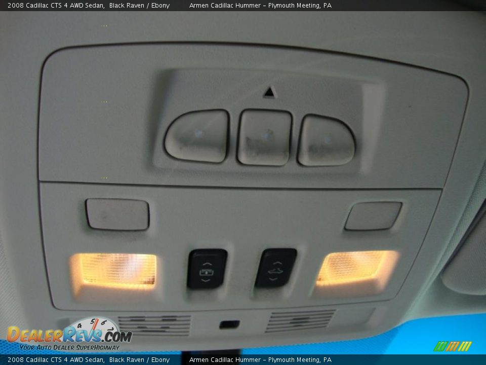 2008 Cadillac CTS 4 AWD Sedan Black Raven / Ebony Photo #34