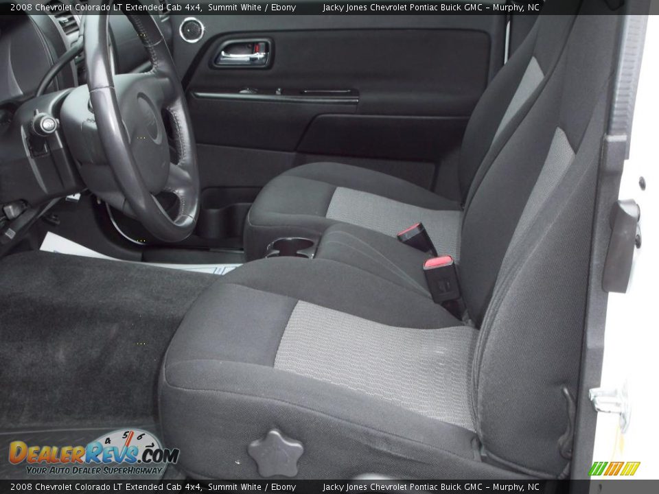 2008 Chevrolet Colorado LT Extended Cab 4x4 Summit White / Ebony Photo #3