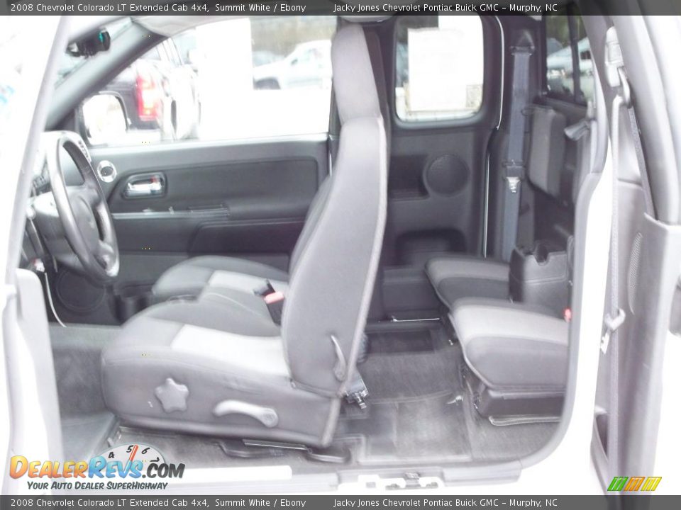 2008 Chevrolet Colorado LT Extended Cab 4x4 Summit White / Ebony Photo #4