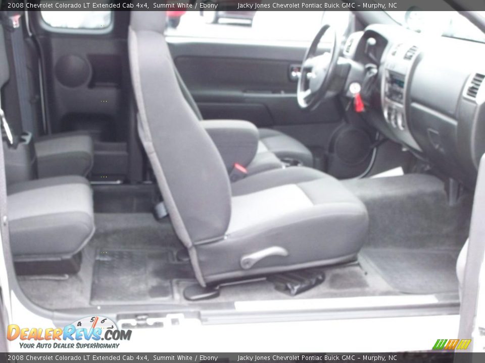 2008 Chevrolet Colorado LT Extended Cab 4x4 Summit White / Ebony Photo #8