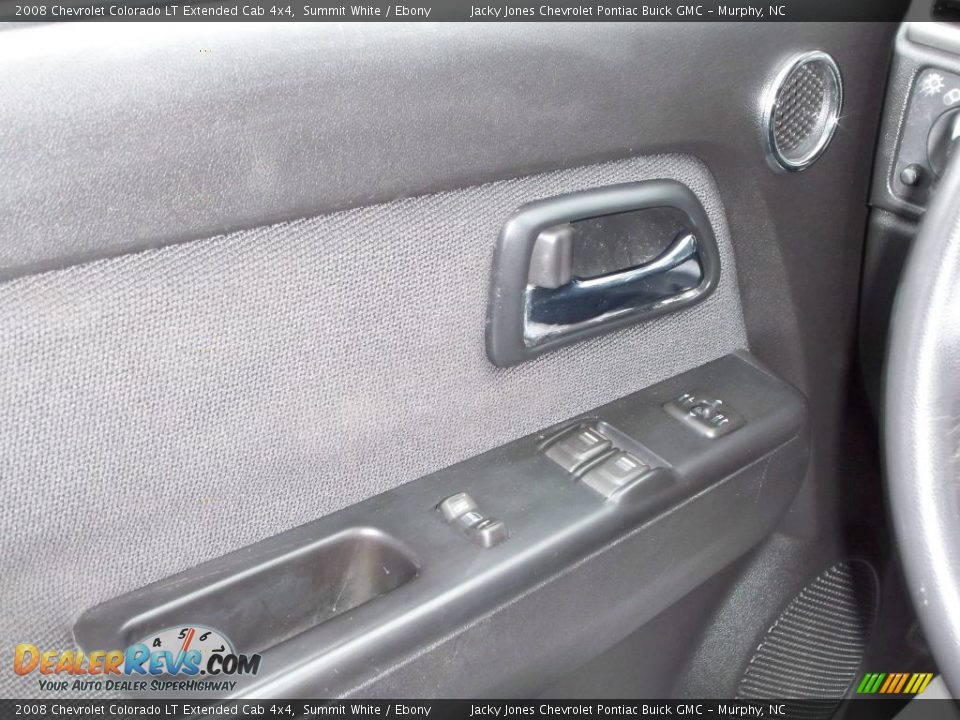 2008 Chevrolet Colorado LT Extended Cab 4x4 Summit White / Ebony Photo #9
