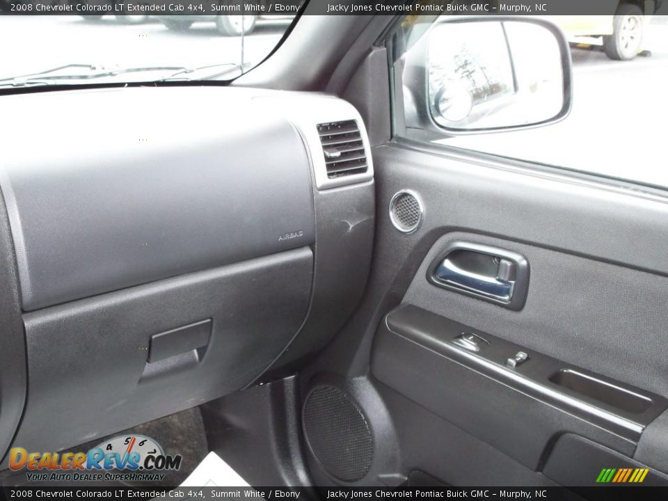 2008 Chevrolet Colorado LT Extended Cab 4x4 Summit White / Ebony Photo #14