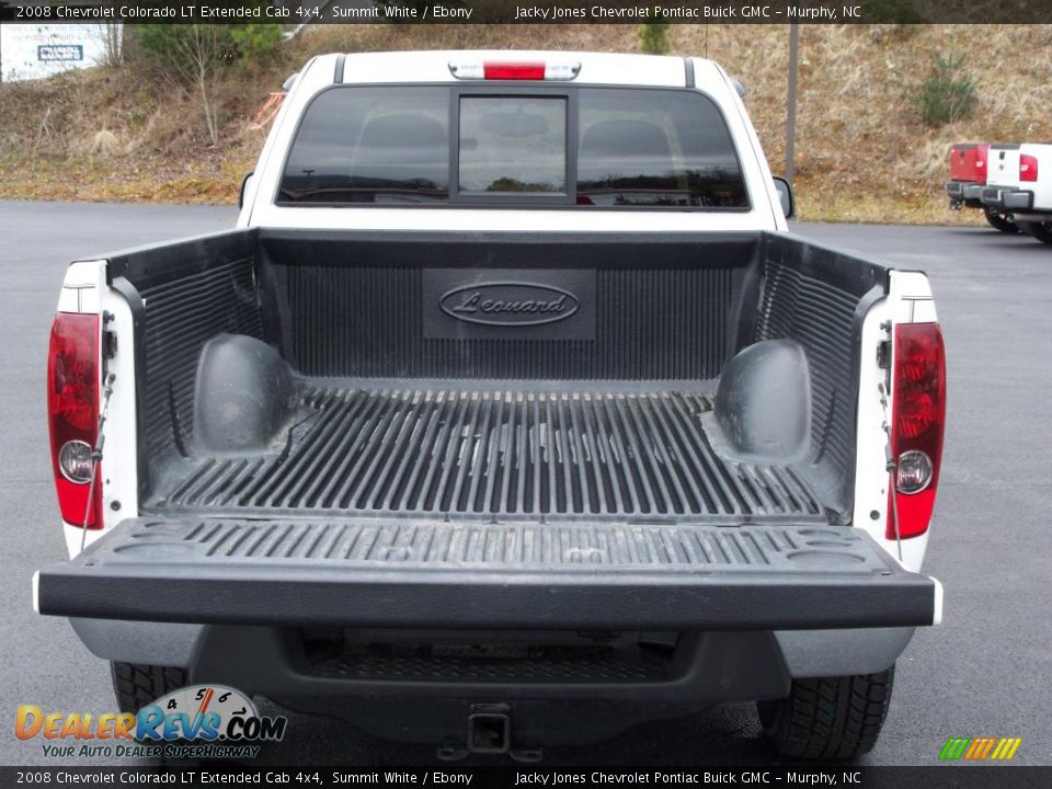 2008 Chevrolet Colorado LT Extended Cab 4x4 Summit White / Ebony Photo #22
