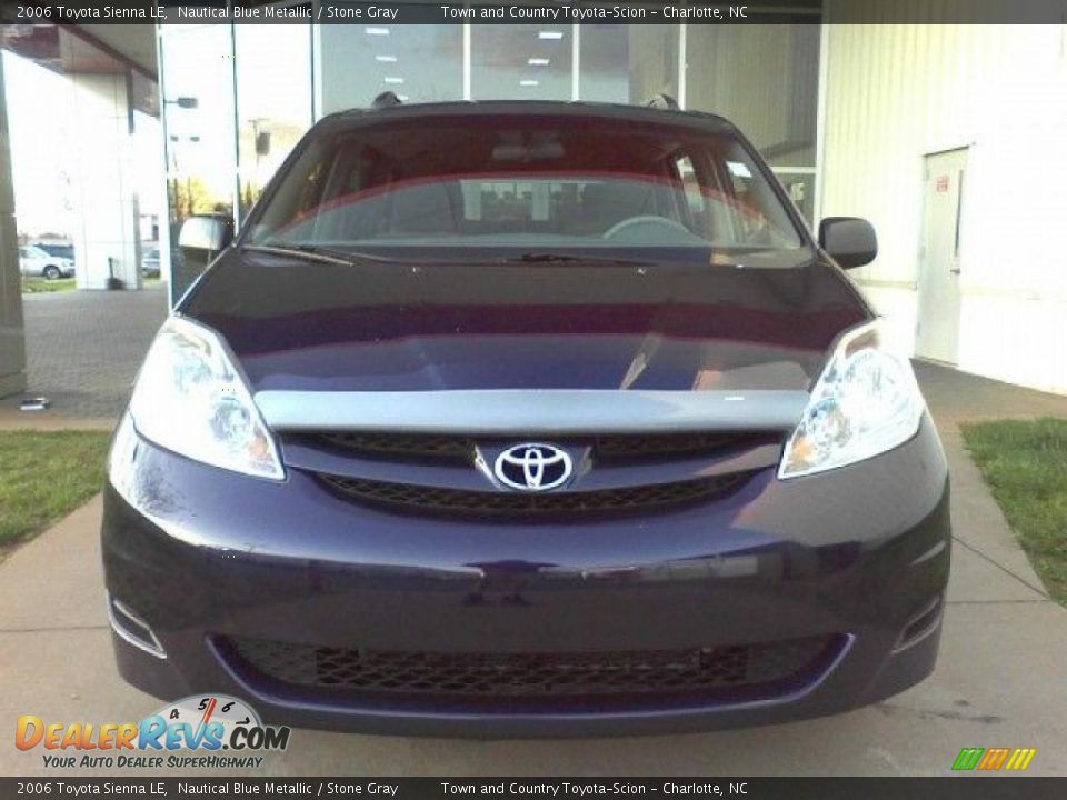 2006 Toyota Sienna LE Nautical Blue Metallic / Stone Gray Photo #2