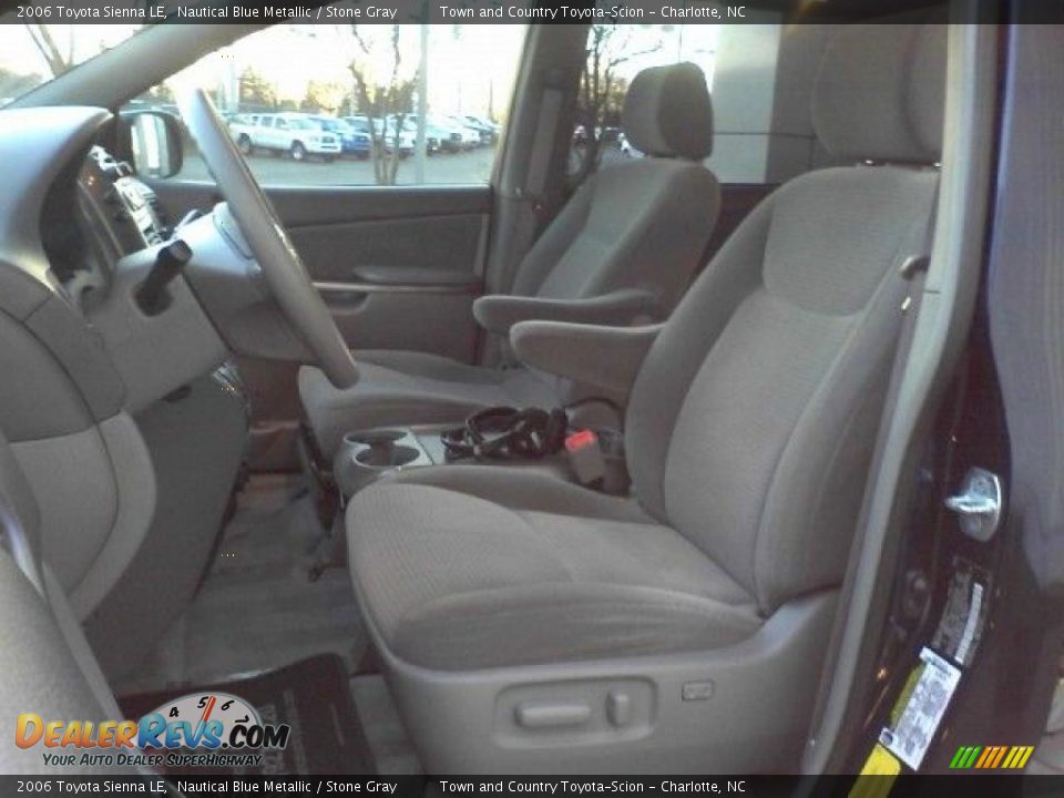 2006 Toyota Sienna LE Nautical Blue Metallic / Stone Gray Photo #6