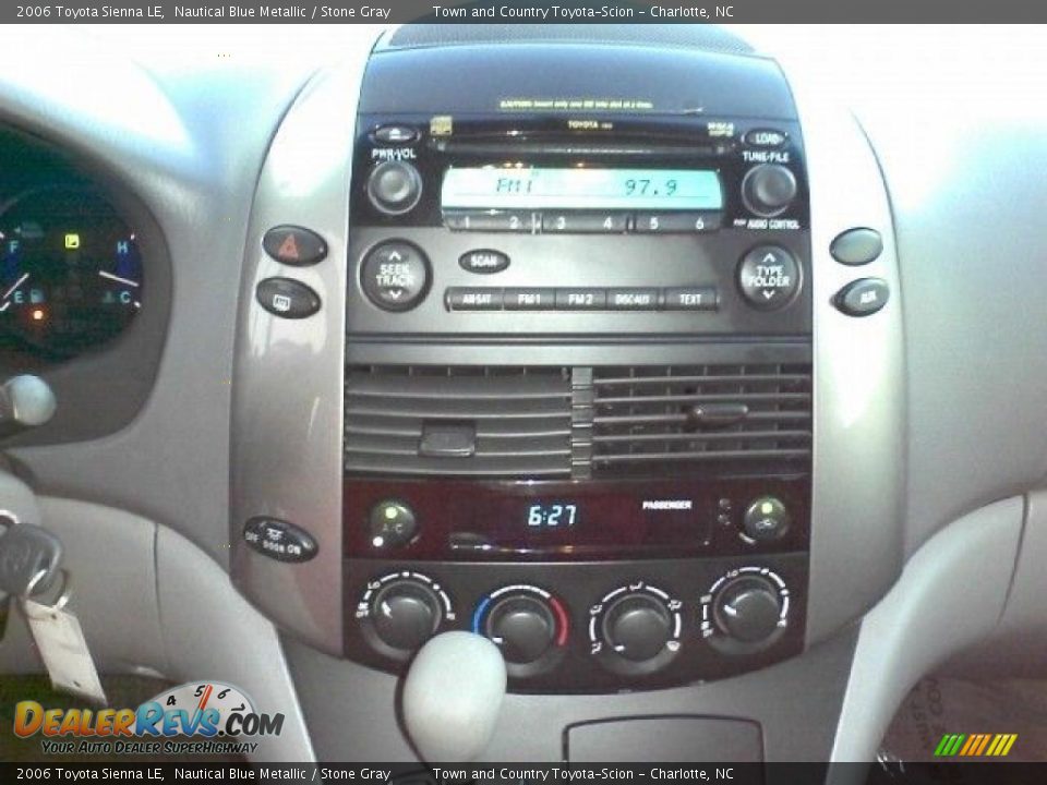 2006 Toyota Sienna LE Nautical Blue Metallic / Stone Gray Photo #8
