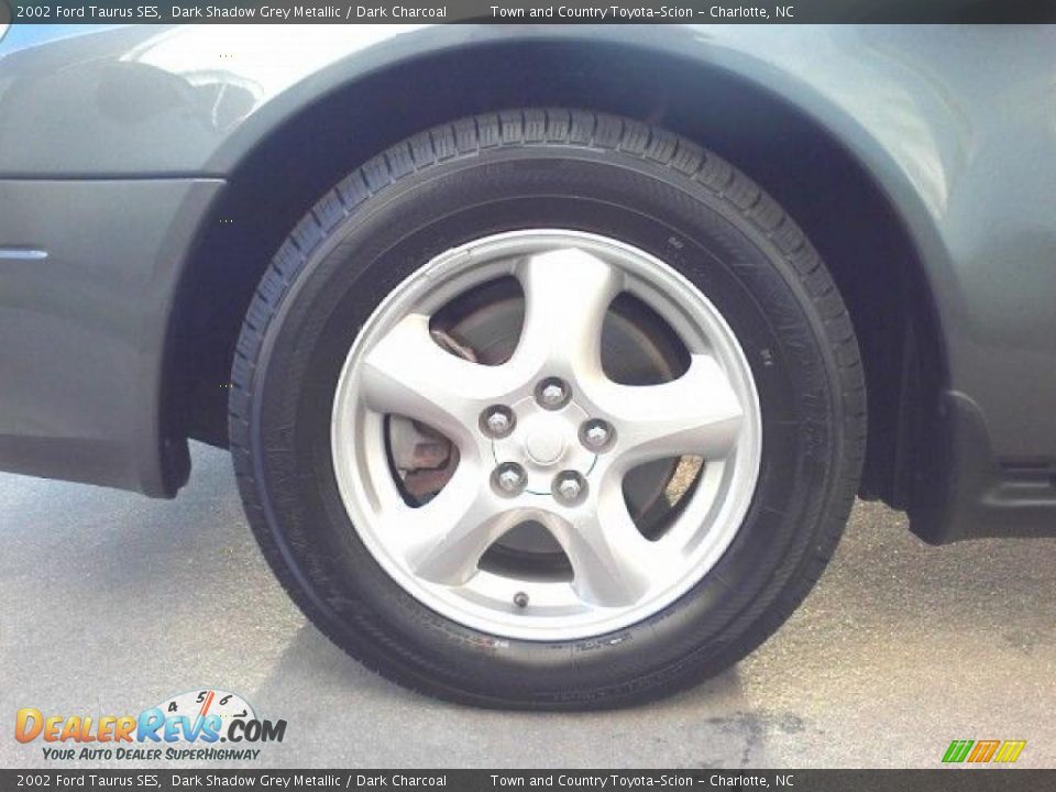 2002 Ford Taurus SES Dark Shadow Grey Metallic / Dark Charcoal Photo #3