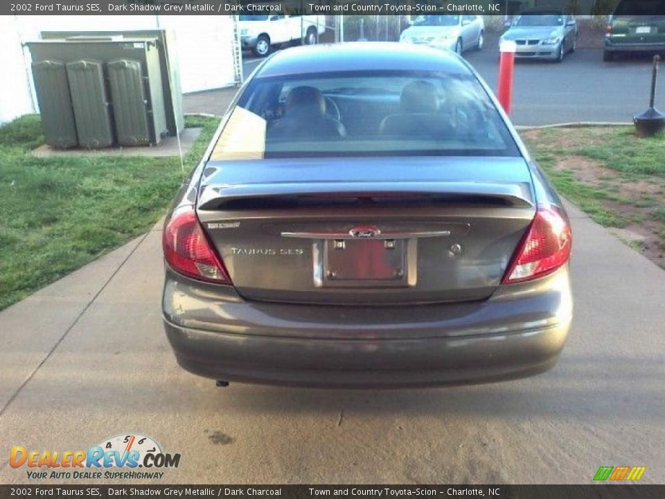 2002 Ford Taurus SES Dark Shadow Grey Metallic / Dark Charcoal Photo #4