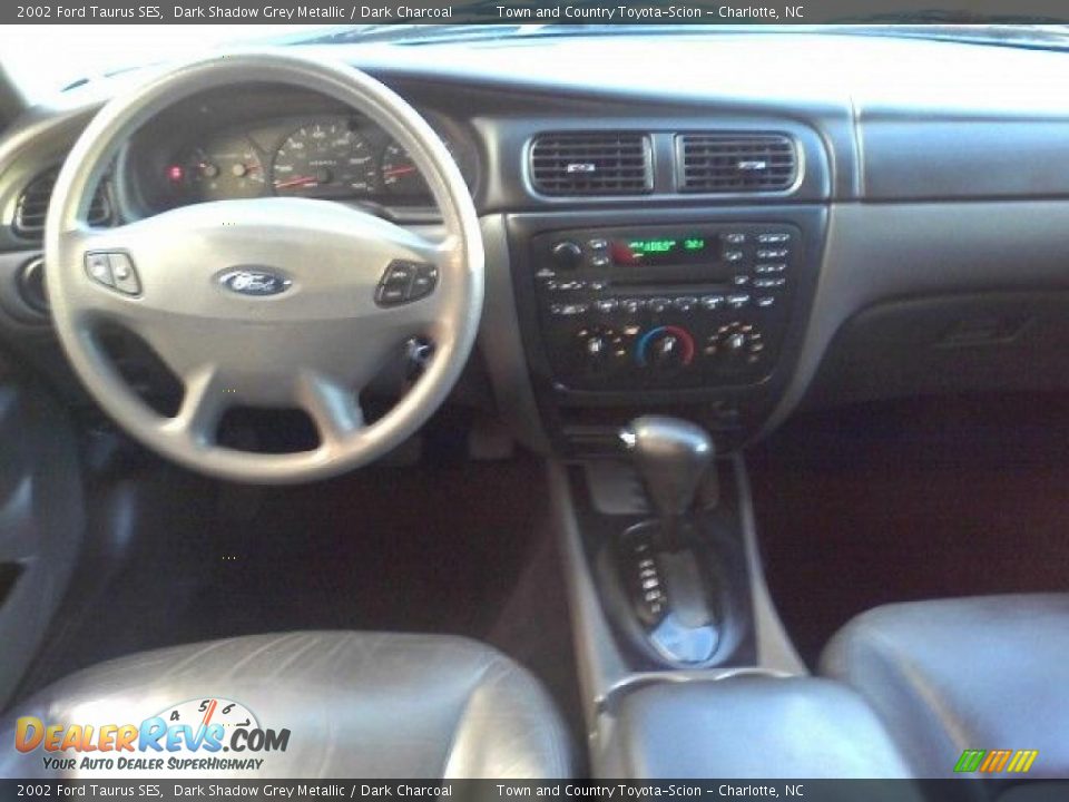 2002 Ford Taurus SES Dark Shadow Grey Metallic / Dark Charcoal Photo #5