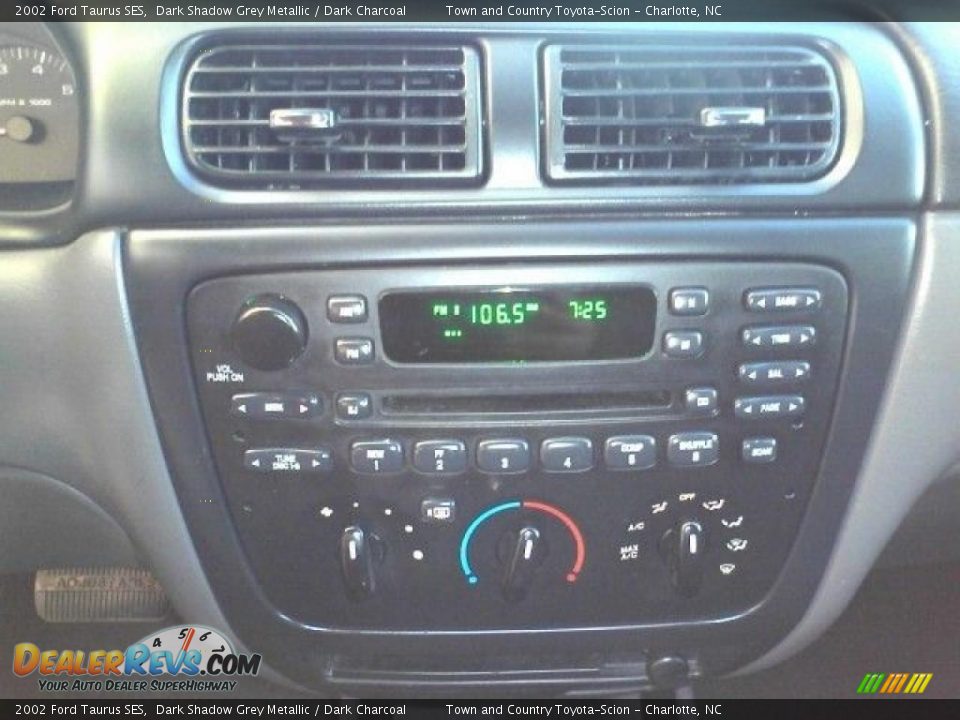 2002 Ford Taurus SES Dark Shadow Grey Metallic / Dark Charcoal Photo #8