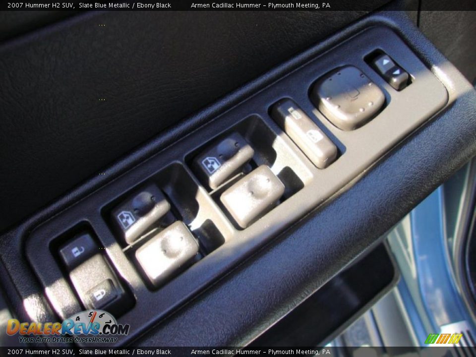 2007 Hummer H2 SUV Slate Blue Metallic / Ebony Black Photo #15