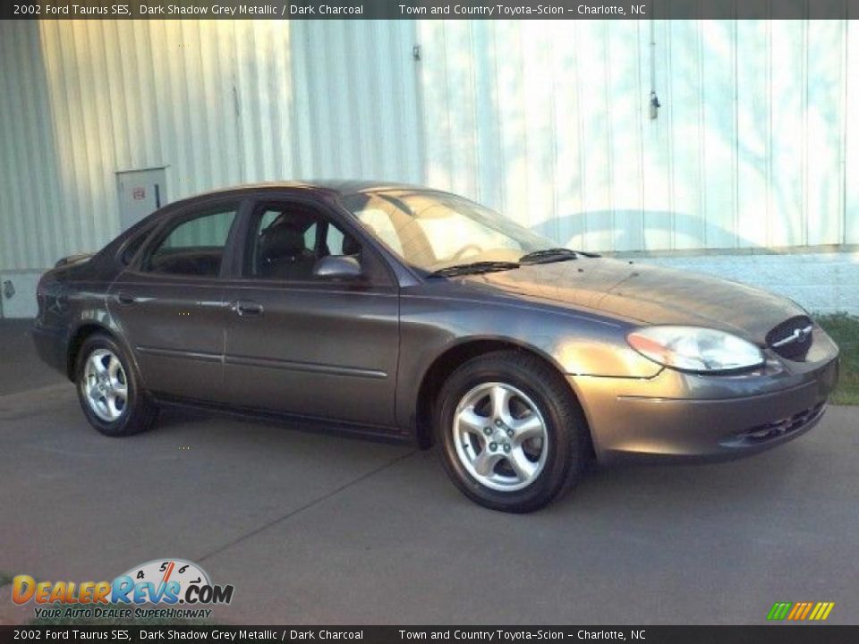 2002 Ford Taurus SES Dark Shadow Grey Metallic / Dark Charcoal Photo #17