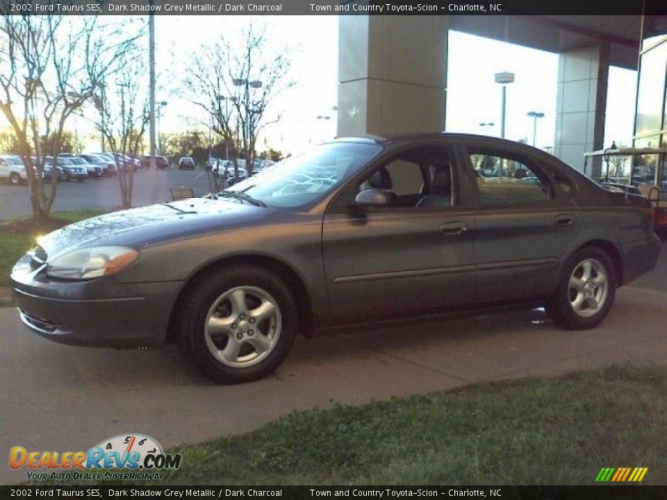 2002 Ford Taurus SES Dark Shadow Grey Metallic / Dark Charcoal Photo #18