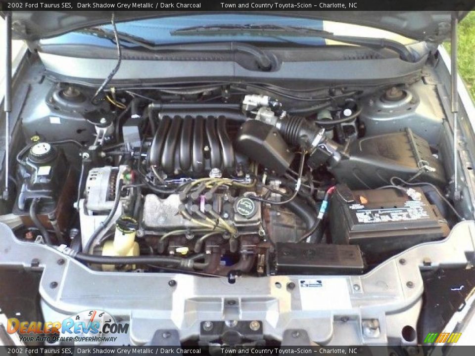 2002 Ford Taurus SES Dark Shadow Grey Metallic / Dark Charcoal Photo #19