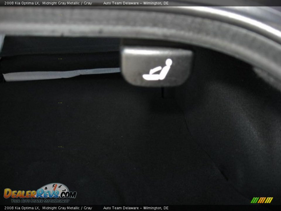 2008 Kia Optima LX Midnight Gray Metallic / Gray Photo #20