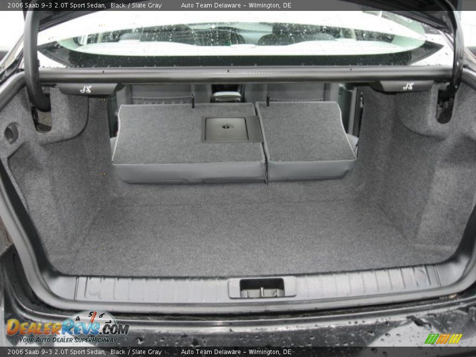 2006 Saab 9-3 2.0T Sport Sedan Black / Slate Gray Photo #33