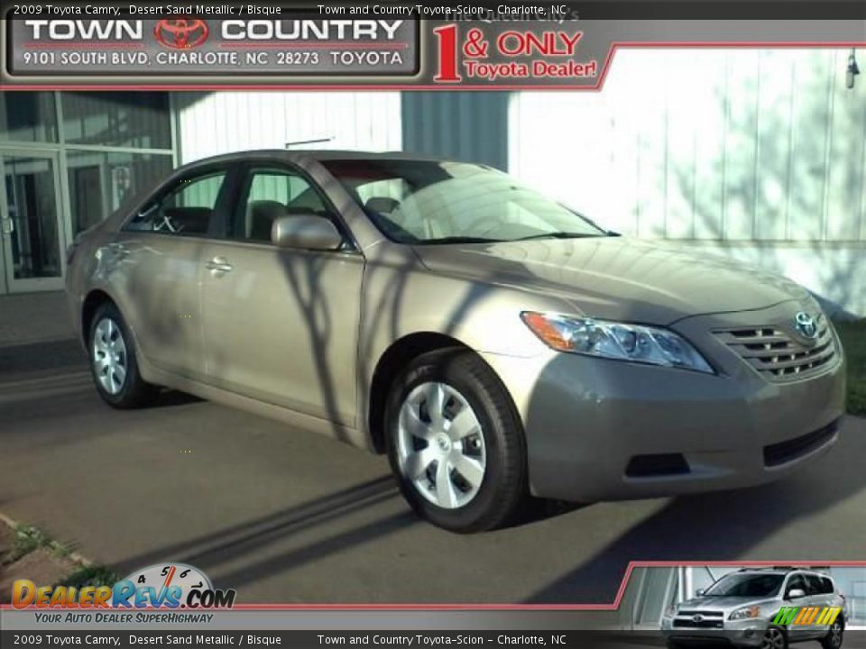 2009 Toyota Camry Desert Sand Metallic / Bisque Photo #1