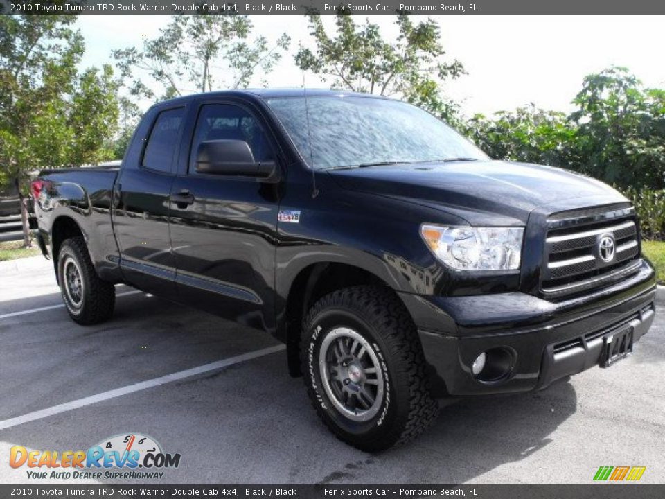 Front 3/4 View of 2010 Toyota Tundra TRD Rock Warrior Double Cab 4x4 Photo #1