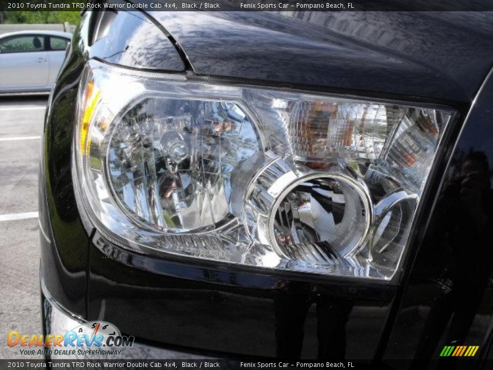 2010 Toyota Tundra TRD Rock Warrior Double Cab 4x4 Black / Black Photo #4