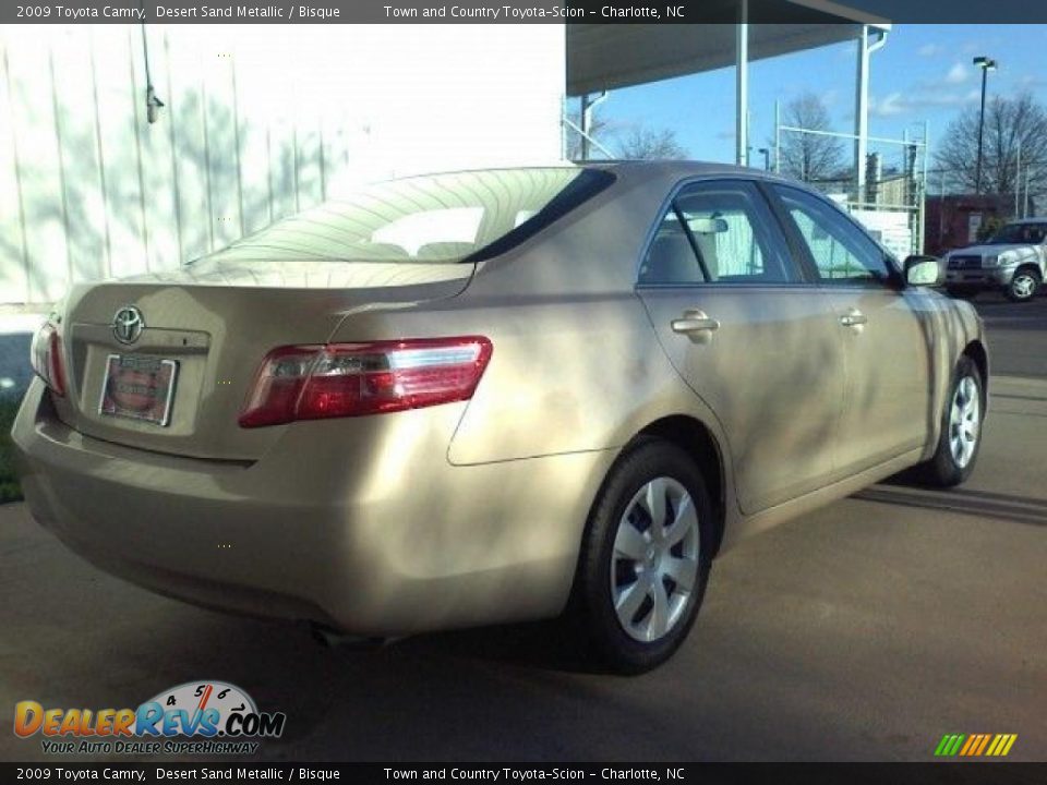 2009 Toyota Camry Desert Sand Metallic / Bisque Photo #16