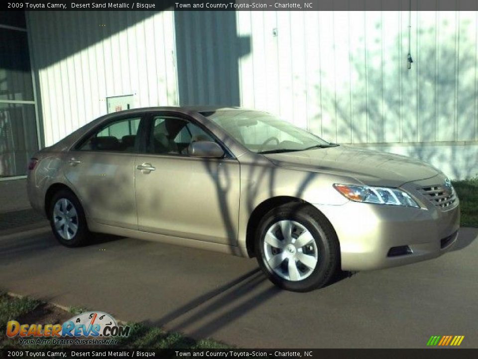 2009 Toyota Camry Desert Sand Metallic / Bisque Photo #17