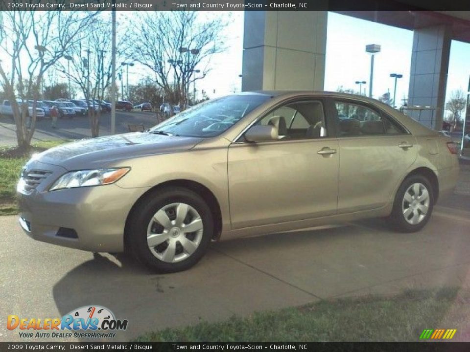 2009 Toyota Camry Desert Sand Metallic / Bisque Photo #18