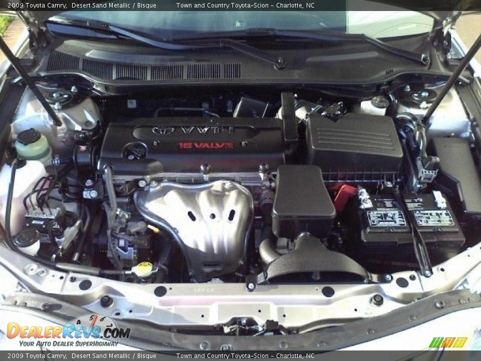 2009 Toyota Camry Desert Sand Metallic / Bisque Photo #19