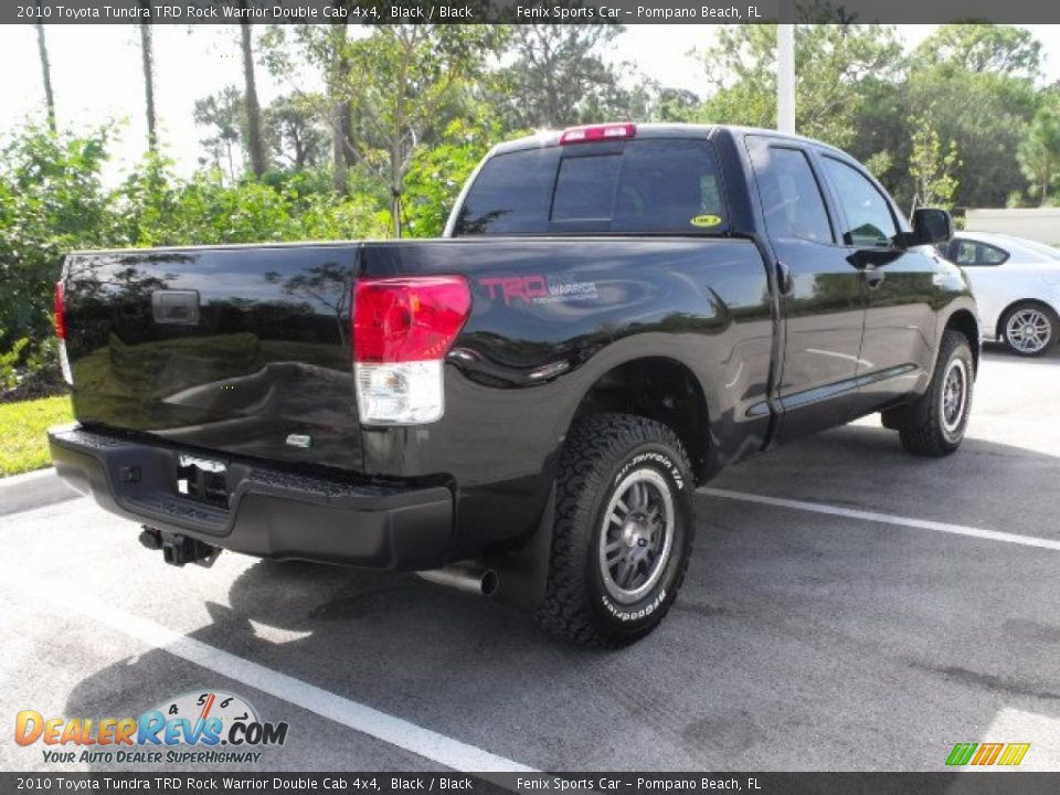 Black 2010 Toyota Tundra TRD Rock Warrior Double Cab 4x4 Photo #18