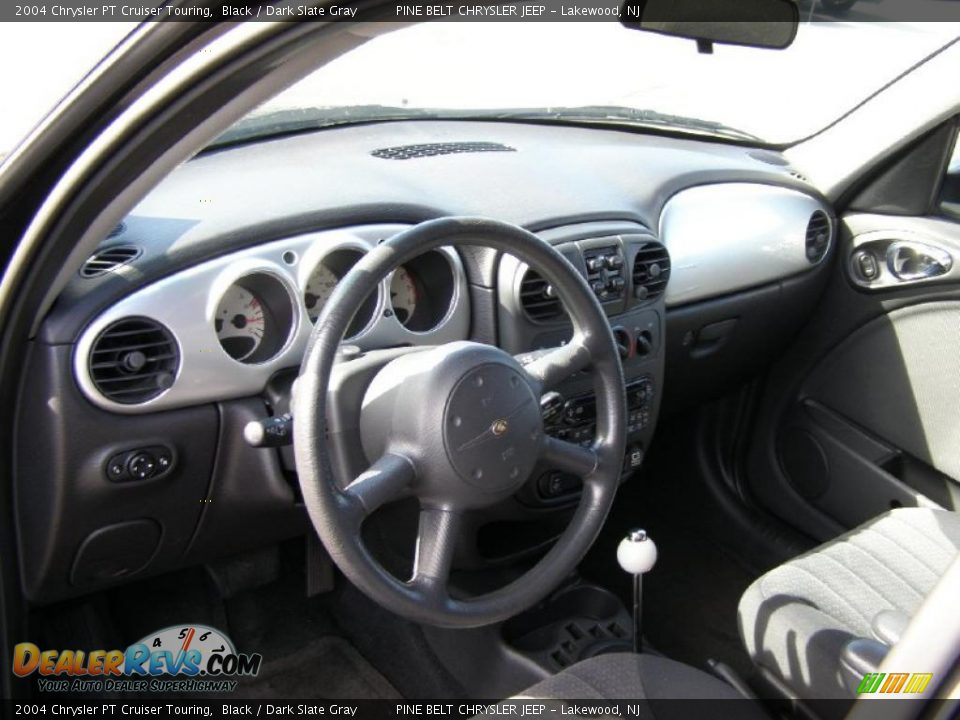 2004 Chrysler PT Cruiser Touring Black / Dark Slate Gray Photo #8