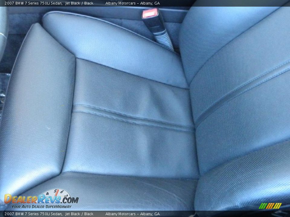 2007 BMW 7 Series 750Li Sedan Jet Black / Black Photo #8