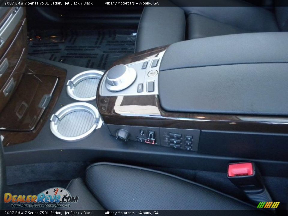 2007 BMW 7 Series 750Li Sedan Jet Black / Black Photo #9