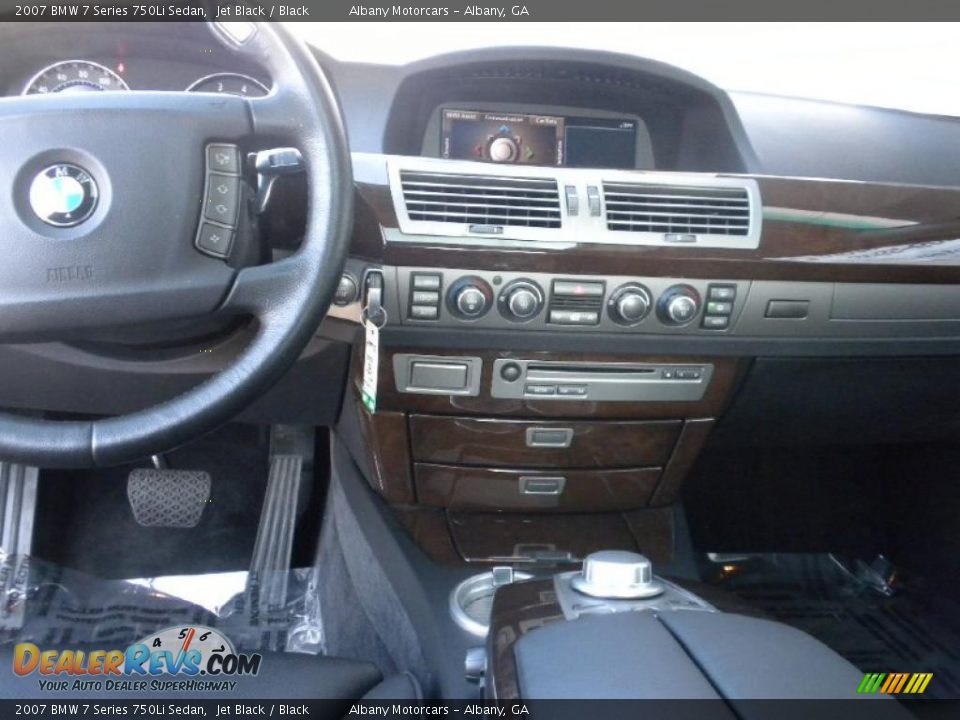 2007 BMW 7 Series 750Li Sedan Jet Black / Black Photo #14
