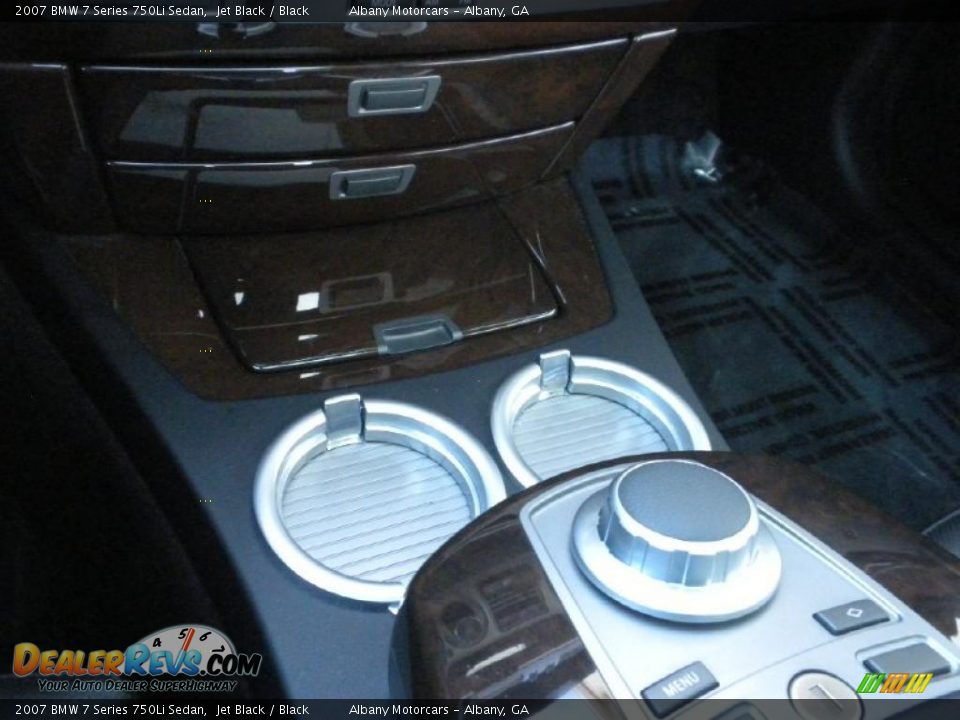 2007 BMW 7 Series 750Li Sedan Jet Black / Black Photo #18