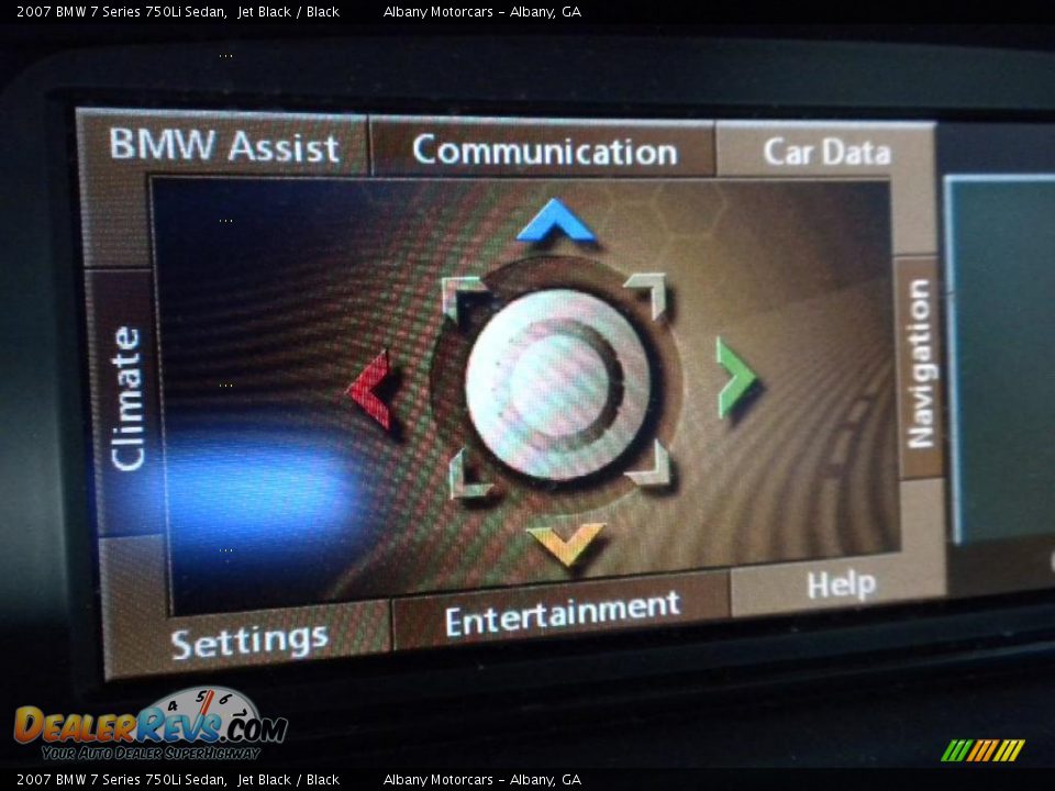 2007 BMW 7 Series 750Li Sedan Jet Black / Black Photo #20