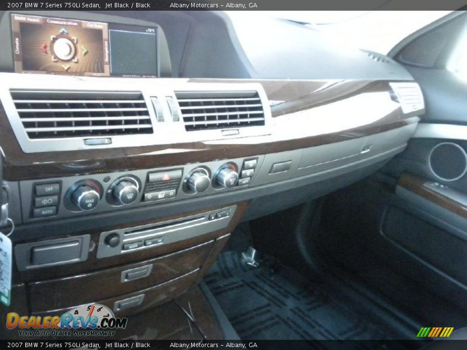 2007 BMW 7 Series 750Li Sedan Jet Black / Black Photo #21