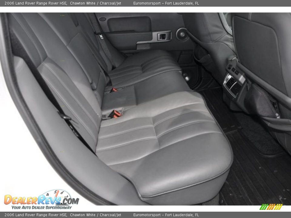 2006 Land Rover Range Rover HSE Chawton White / Charcoal/Jet Photo #11