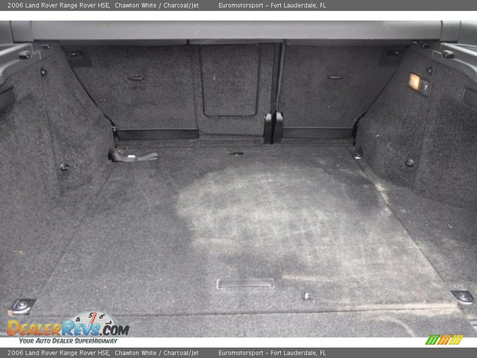 2006 Land Rover Range Rover HSE Chawton White / Charcoal/Jet Photo #20