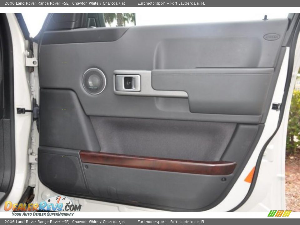 2006 Land Rover Range Rover HSE Chawton White / Charcoal/Jet Photo #22