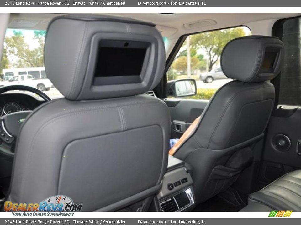 2006 Land Rover Range Rover HSE Chawton White / Charcoal/Jet Photo #25