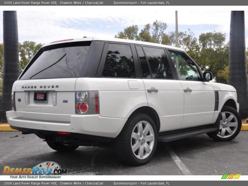 2006 Land Rover Range Rover HSE Chawton White / Charcoal/Jet Photo #26