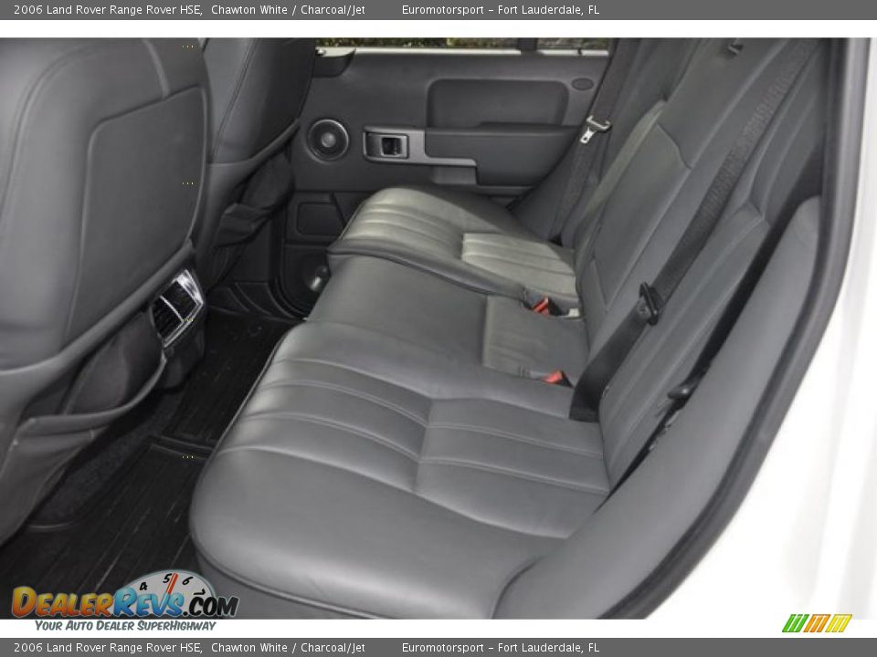 2006 Land Rover Range Rover HSE Chawton White / Charcoal/Jet Photo #28