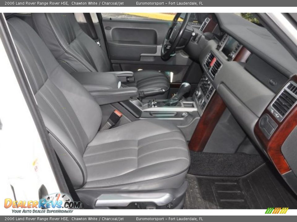 2006 Land Rover Range Rover HSE Chawton White / Charcoal/Jet Photo #30