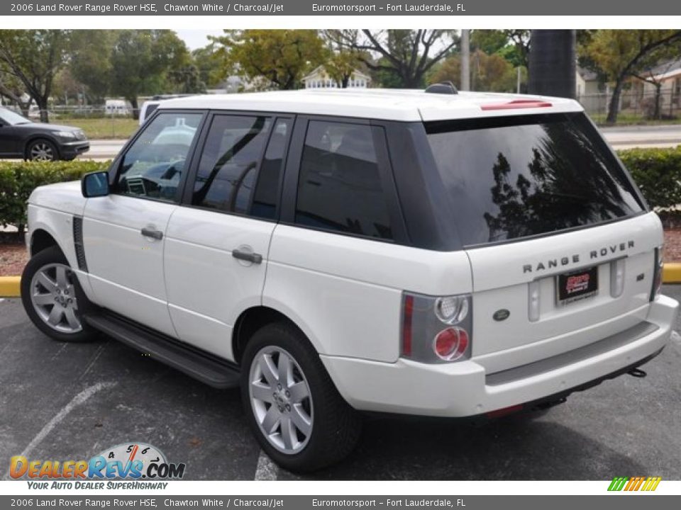2006 Land Rover Range Rover HSE Chawton White / Charcoal/Jet Photo #31