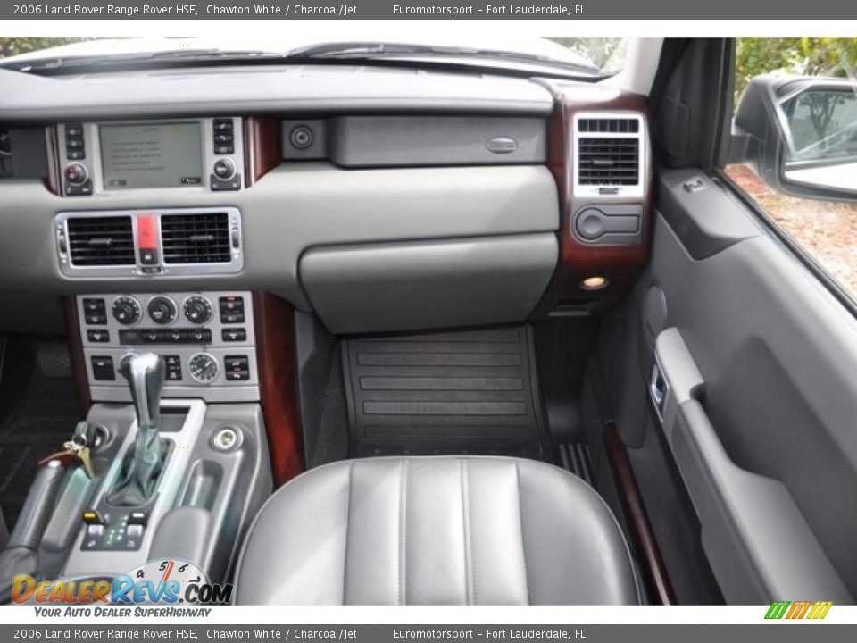2006 Land Rover Range Rover HSE Chawton White / Charcoal/Jet Photo #32