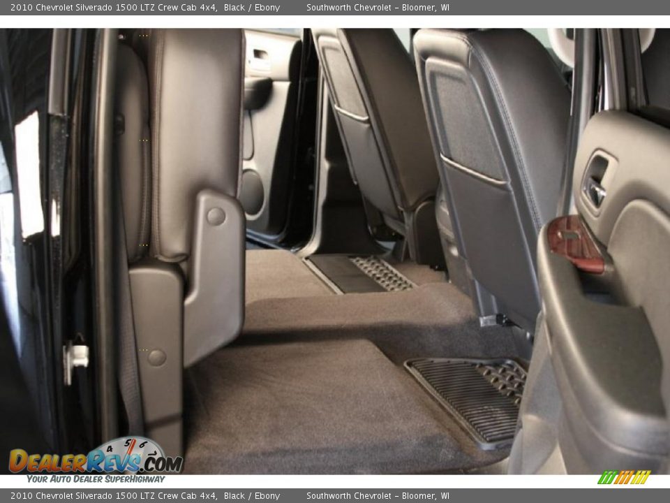2010 Chevrolet Silverado 1500 LTZ Crew Cab 4x4 Black / Ebony Photo #9