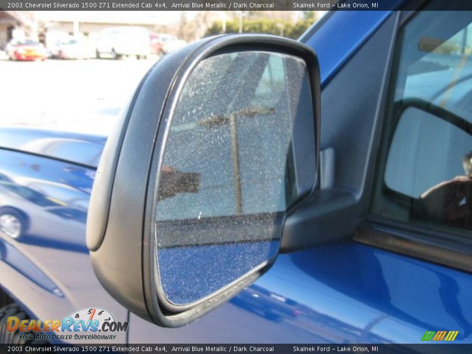 2003 Chevrolet Silverado 1500 Z71 Extended Cab 4x4 Arrival Blue Metallic / Dark Charcoal Photo #19