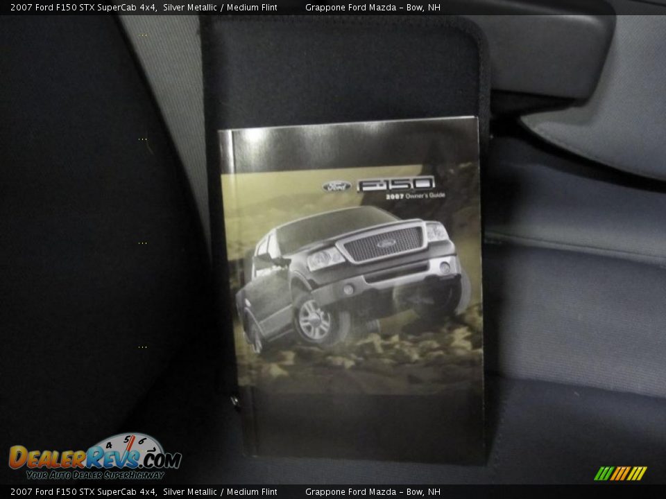 2007 Ford F150 STX SuperCab 4x4 Silver Metallic / Medium Flint Photo #7