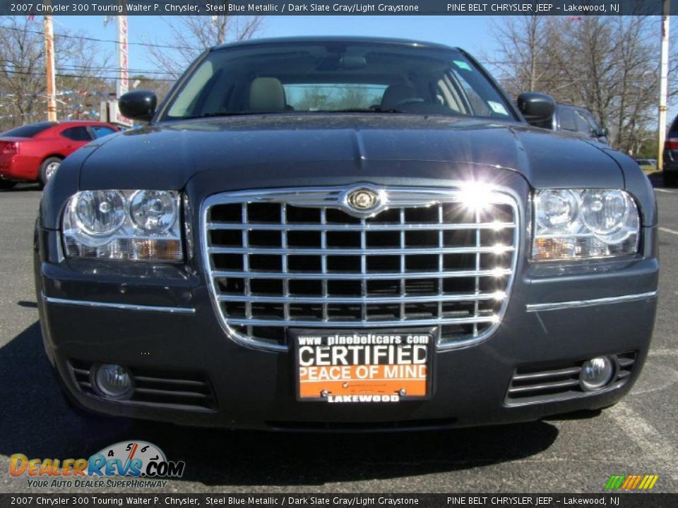 2007 Chrysler 300 Touring Walter P. Chrysler Steel Blue Metallic / Dark Slate Gray/Light Graystone Photo #2